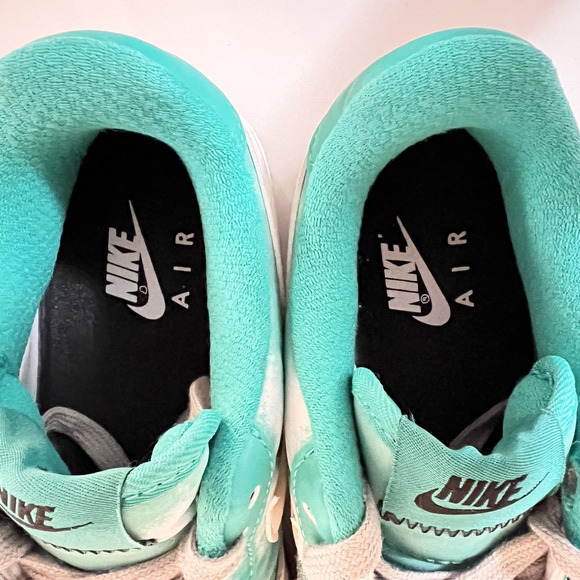 Nike By You Air Force 1 Low 'Cozi' Teal DN4164-991 Sz W 8/M 6 Shoes- Worn once - Picture 11 of 14